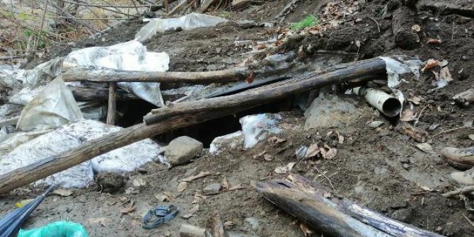 Bitlis'te PKK'ya ait 2 odalı sığınak bulundu