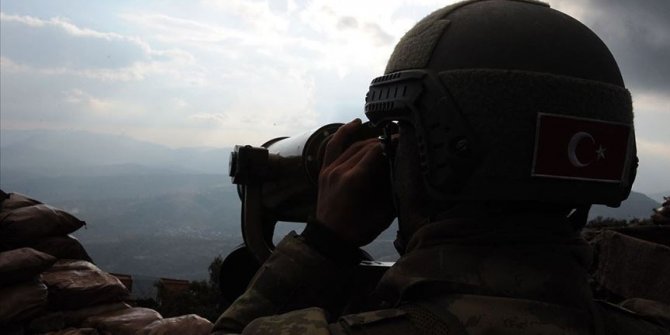 Van'da jandarmanın ikna çalışmaları sonucu bir terörist teslim oldu
