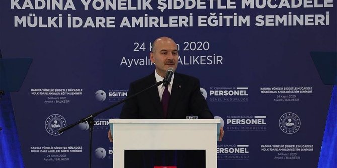 Bakan Soylu: Türkiye, AK Parti hükümetleriyle birlikte kadına şiddet konusunda samimi bir gayret ortaya koymuştur