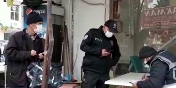 Karantinayı ihlal edip pazara gitti, HES kodu sorgulamasında yakalandı