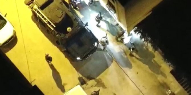 Adana’da ‘torbacı’ operasyonu dronla görüntülendi
