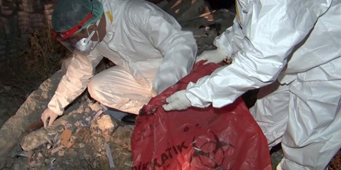 Ankara'da mahalle arasında atık tahlil tüpleri koronavirüs paniğine neden oldu