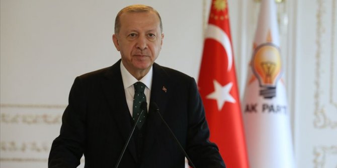 Cumhurbaşkanı Erdoğan: Kovid-19 salgını bize aynı gemide olduğunu hatırlattı