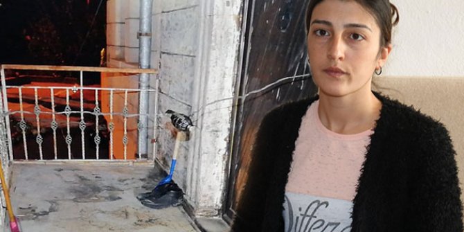 Eşinin kapısına bomba düzeneği kurduğu Hacer: Evden çıkmamızı istiyorlar