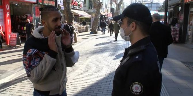 Pendik'te 24 kişiye maske cezası