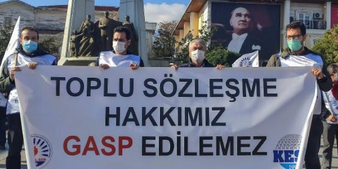 Bakırköy Belediyesi'ne protesto eylemi