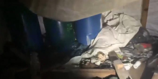 Hakurk'ta PKK'nın karargah olarak kullandığı 8 odalı mağara imha edildi