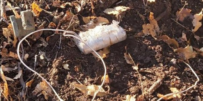 Bitlis kırsalında PKK'ya ait EYP ve top mühimmatı ele geçirildi
