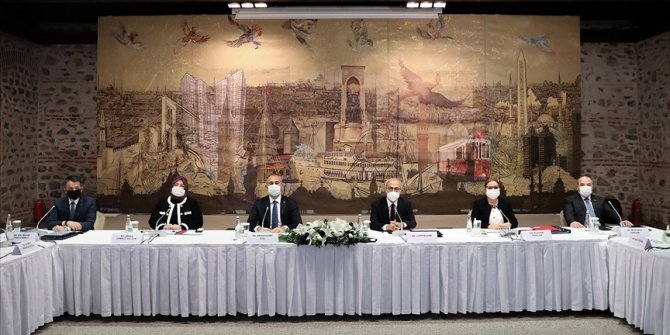 Bakan Elvan ve Gül TOBB yönetimiyle bir araya geldi