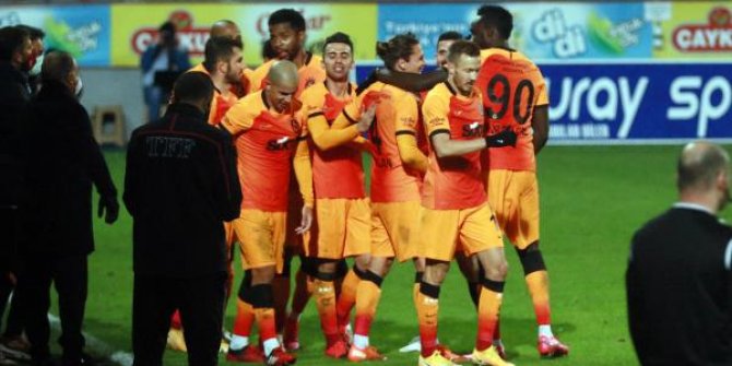 Çaykur Rizespor - Galatasaray: 0-4