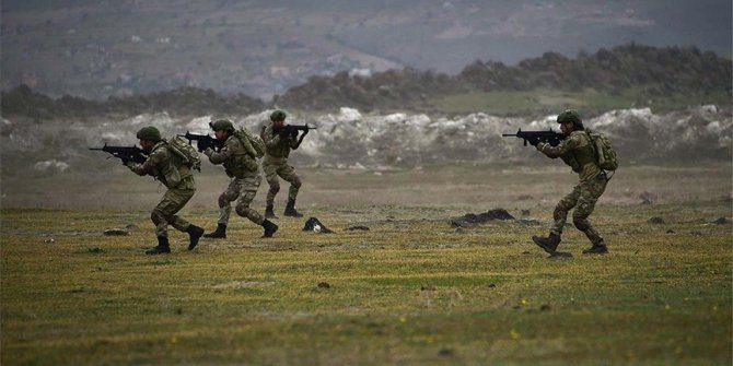 Sızma girişimindeki teröristlere ağır darbe