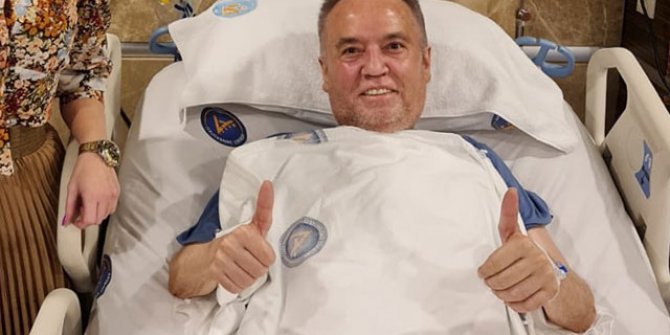 Başkan Böcek'ten 105 gün sonra ilk görüntü