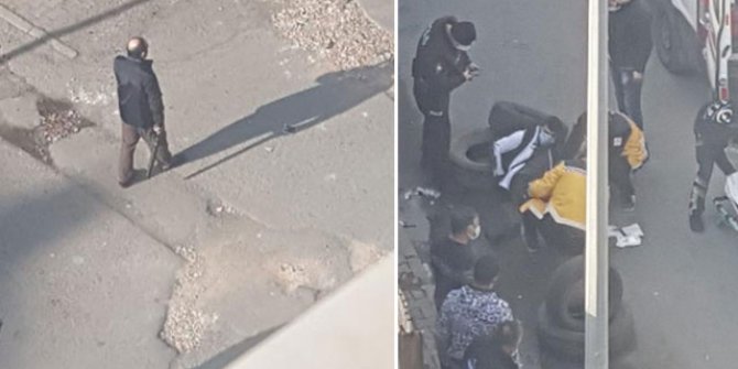 Sultangazi'de oğlunu pompalı tüfekle vurup yanında bekledi
