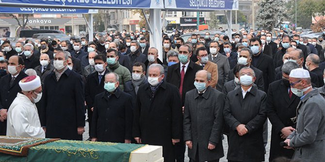 TBMM Başkanı Şentop, Konya'da cenaze törenine katıldı 