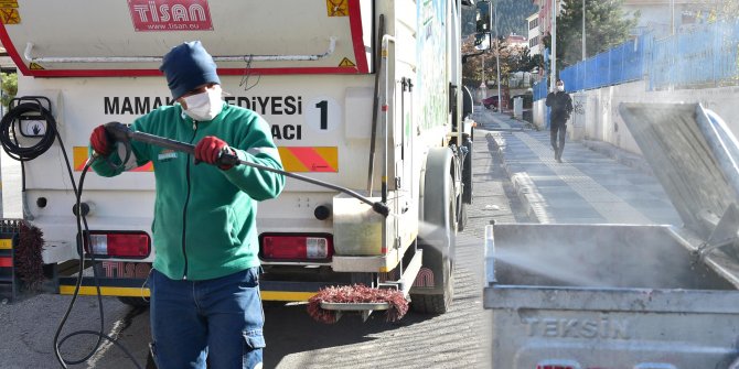 Koronavirüs temizliği devam ediyor