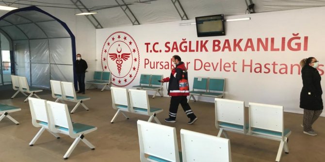 Pursaklar'da Koronavirüs Tehdidine Karşı Yoğun Dezenfekte