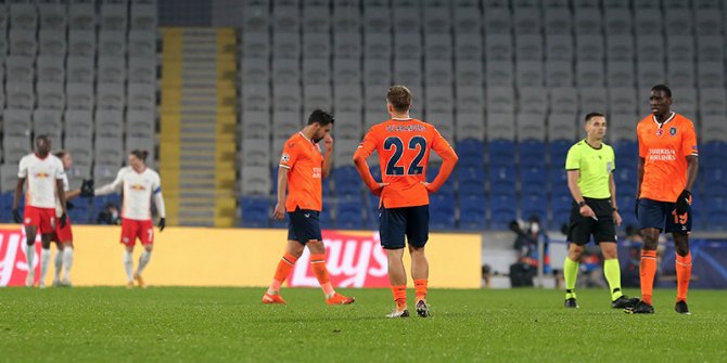 Başakşehir, Şampiyonlar Ligi'nde Leipzig'e boyun eğdi