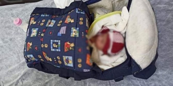 Osmaniye'de, apartman girişine terk edilmiş 1 aylık bebek bulundu