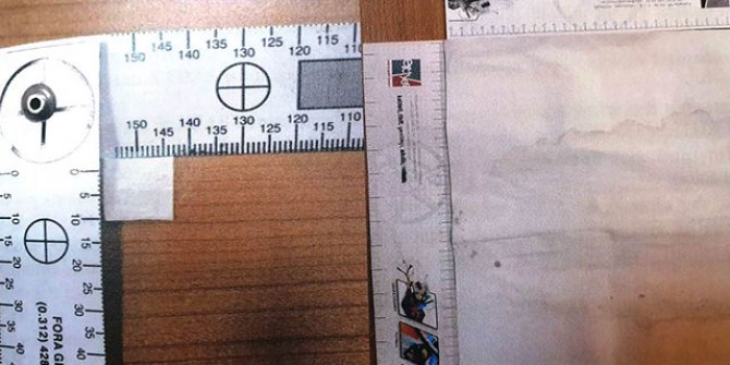 Aracından kağıda emdirilmiş 1,8 milyon TL değerinde uyuşturucu çıktı