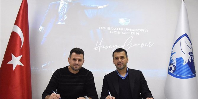 Büyükşehir Belediye Erzurumspor Hüseyin Çimşir ile sözleşme imzaladı