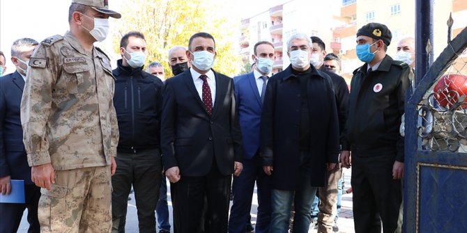 Siirt'teki depremin ardından hasar tespit çalışmaları başladı