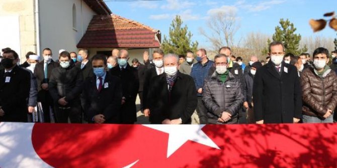 TBMM Başkanı Şentop, kalp krizi sonucu ölen yakın korumasının cenazesine katıldı