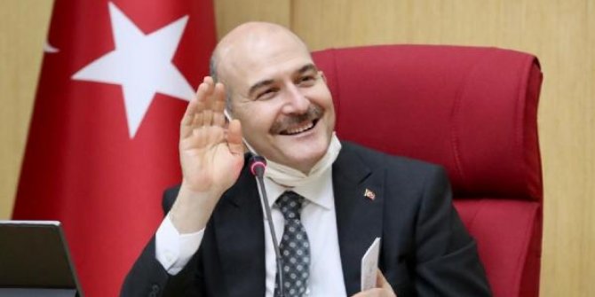 Bakan Soylu, engelli çocuklar ile görüştü