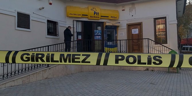 Bursa'da PTT şubesinde silahlı soygun