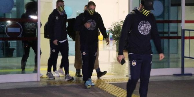 Fenerbahçe kafilesi Denizli'de