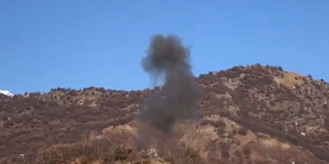 Tunceli'de PKK tuzağı EYP imha edildi