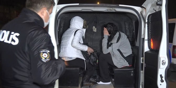 Kısıtlamayı son anlarda ihlal edip, uyuşturucuyla yakalanan 6 kişiye gözaltı