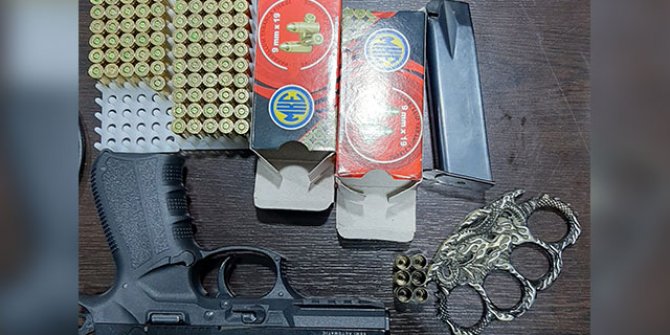 Eşine kızıp, havaya peş peşe ateş açan kasap gözaltına alındı