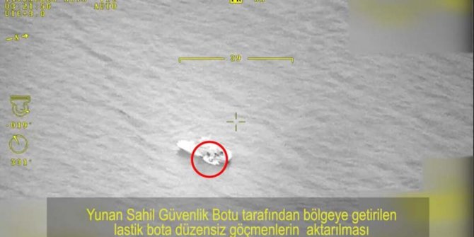 Yunanistan'ın, göçmenleri ölüme terk ettiği anlar görüntülendi