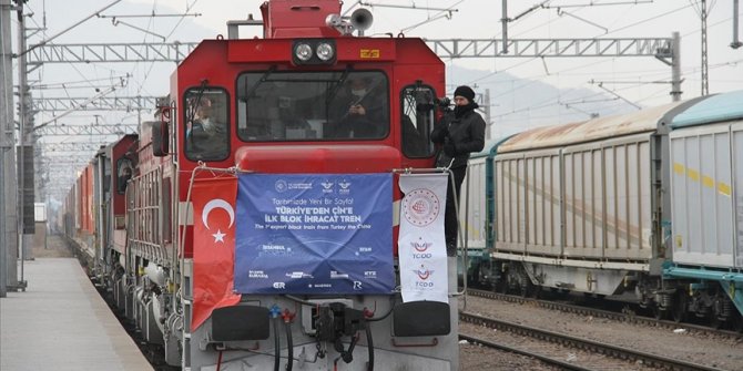 Çin Türkiye'den yola çıkan ilk ihracat treninden memnun