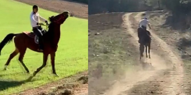 Attan düşerek yaralanan genç: Pişman değilim, yine binerim