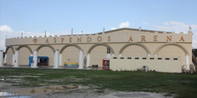 Antalya'daki Aspendos Arena Gösteri Merkezi mühürlendi