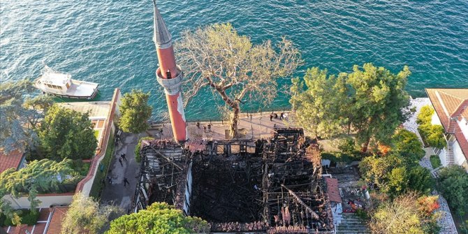 Tarihi Vaniköy Camii yangını soruşturmasıyla ilgili yeni gelişme