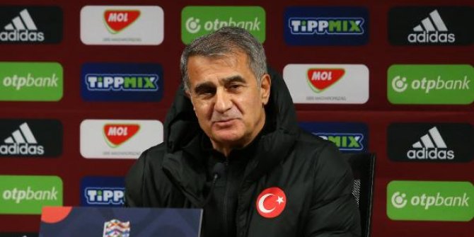 Şenol Güneş: Söz konusu Türkiye ise gerisi teferruat olmalıdır