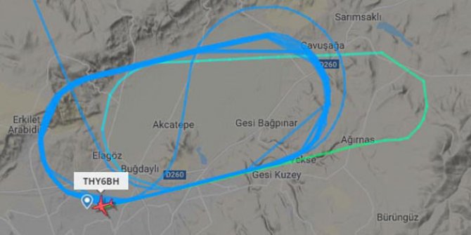 THY'nin Kayseri uçağı, sis nedeniyle Nevşehir'e indi