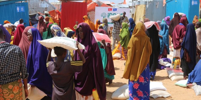 İDDEF'ten Somalili sel mağdurlarına yardım eli