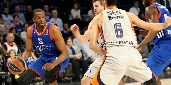 Anadolu Efes, THY Avrupa Ligi'nde Valencia Basket'e konuk olacak