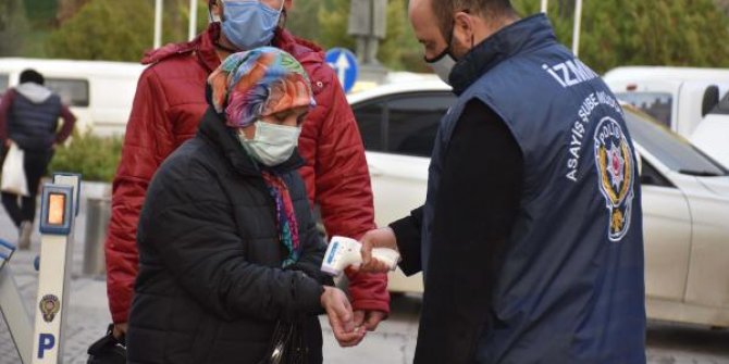 İzmir'deki çarşılarda koronavirüs önlemleri artırıldı