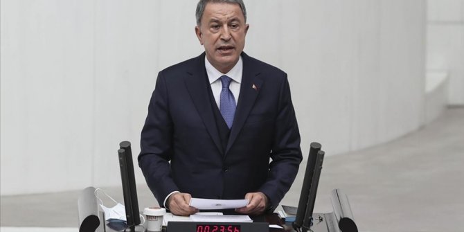 Bakan Akar: Akdeniz’de gerilimi tırmandırmak isteyen Yunanistan’dır