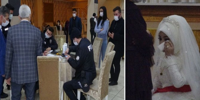 Yasak olmasına karşın yapılan düğüne polis baskını; 25 kişiye 78 bin 750 lira ceza