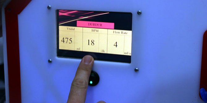 Edirneli mühendisler, yerli mekanik ventilatör üretti