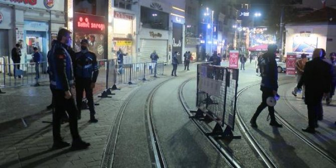 Sokağa çıkma kısıtlaması başladı