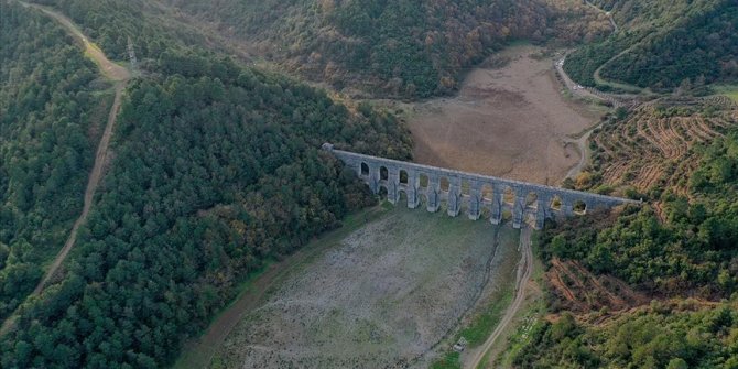 İstanbul'un barajlarındaki su seviyesi ortalaması yüzde 22'ye indi