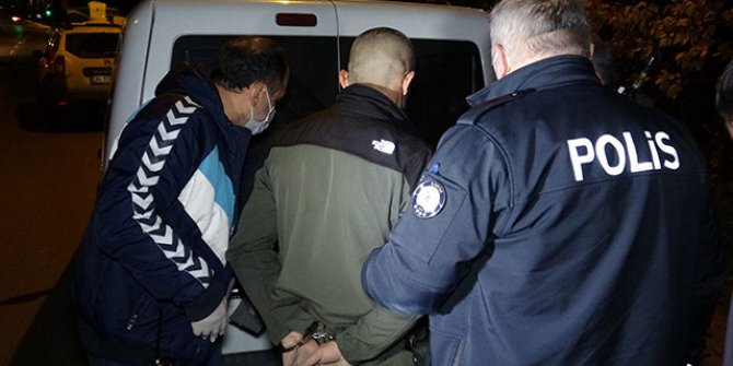 Polisin 'dur' ihtarına uymayan hırsızlık şüphelisinden, gazetecilere: Peki suçsuz olursam ne olacak?