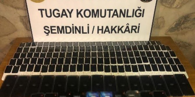 MSB: Van ve Hakkari'de kaçak sigara ve telefon ele geçirildi