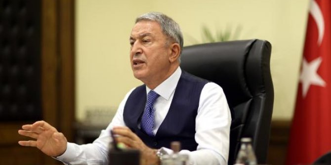 Bakan Akar: Yunanistan'ın ilan ettiği NAVTEX'ler tacizden başka bir şey değil